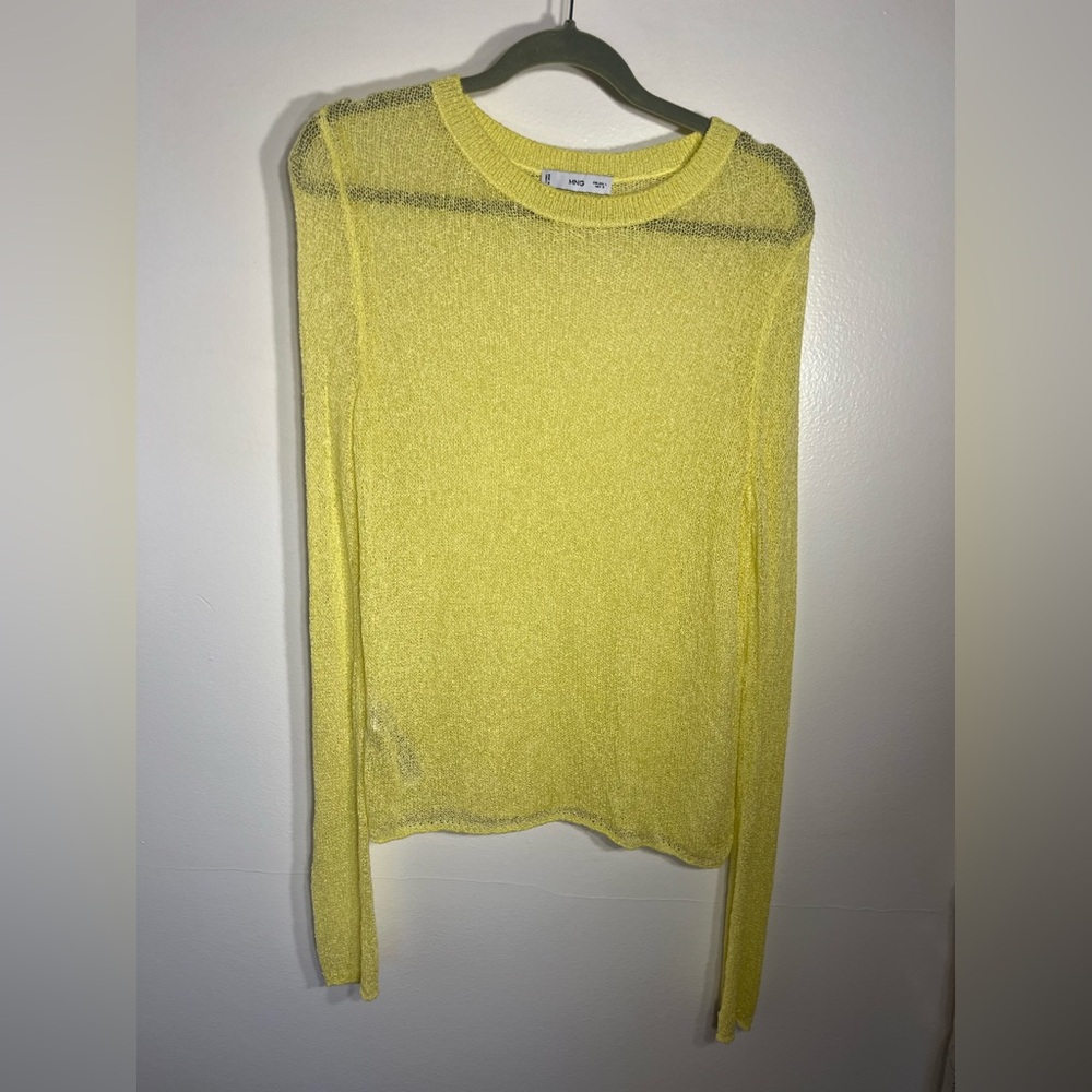 Mango sheer lightweight sweater